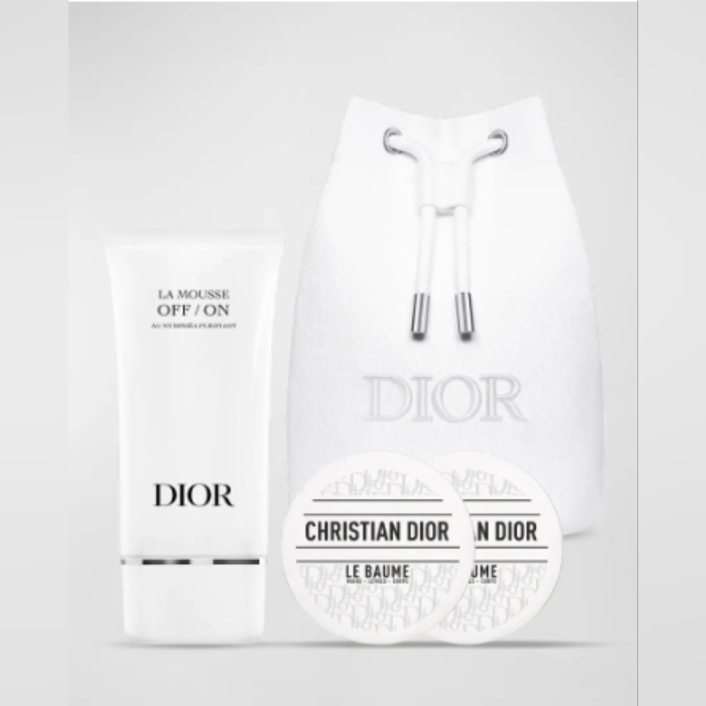 Dior La Mousse OFF/ON Foaming Cleanser & Le Baume Set – New